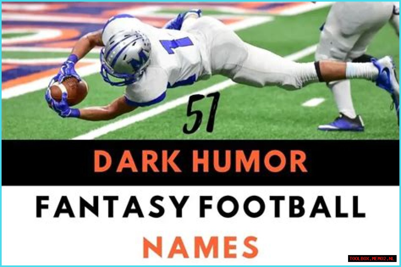 Touchdowns In The Dark: A Guide To Dark Humor Fantasy Football Names